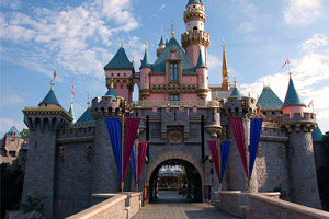 Disneyland Californa's Snow White's Castle